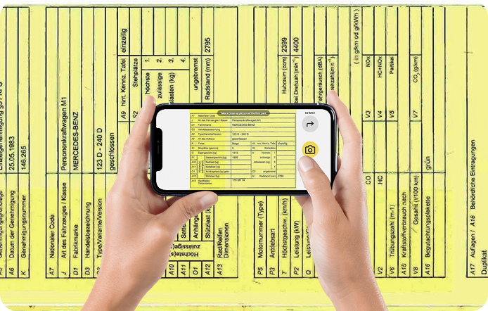 Zulassungsschein App preview
